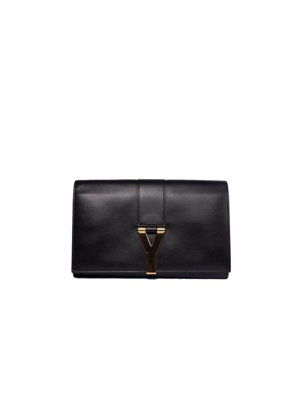 YSL Saint Laurent Black Clutch/WOC